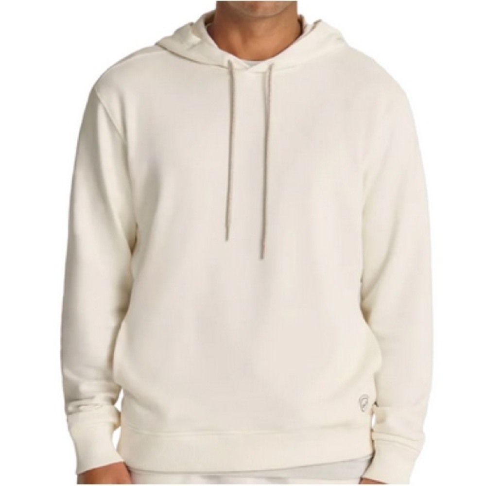 NEW allbirds Men's The R&R Hoodie side pockets drawstring hoodie Ivory XXXL